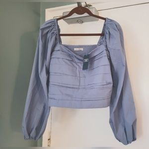 Abercrombie Puff Sleeve Blouse